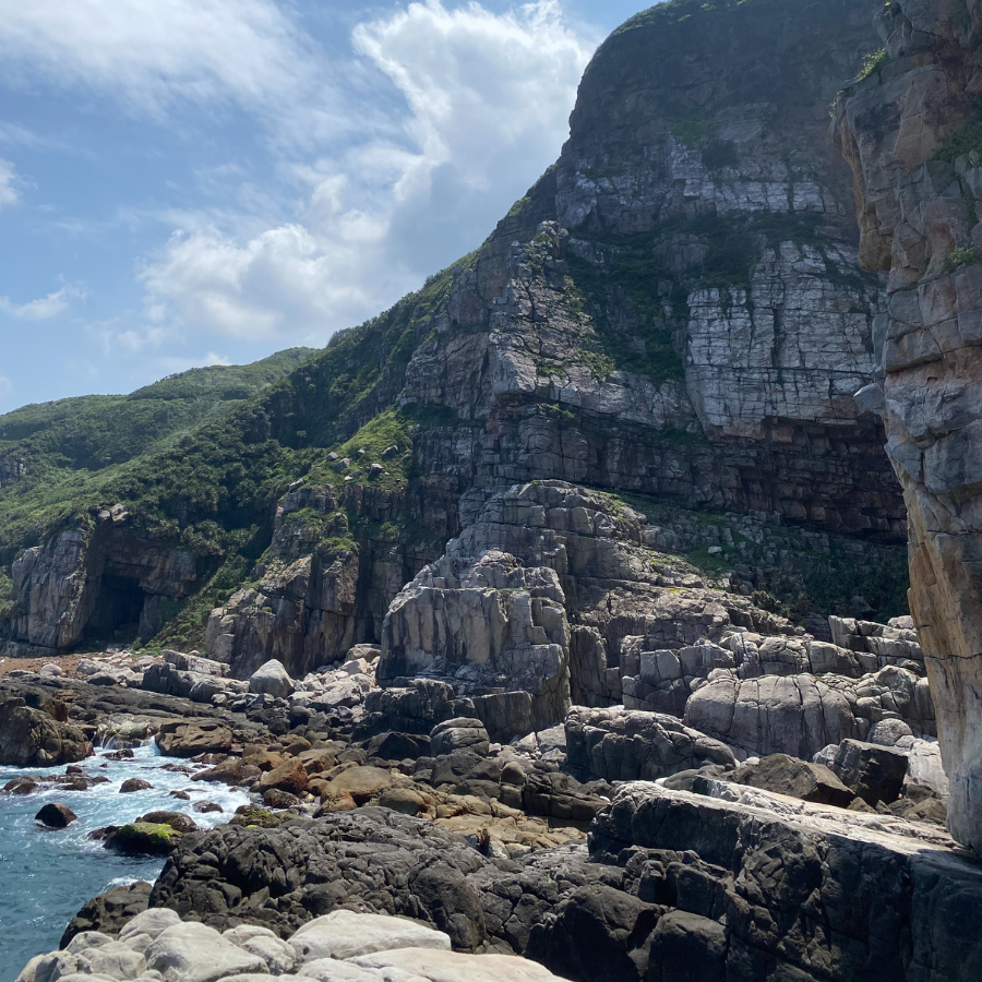 Unique rock formation