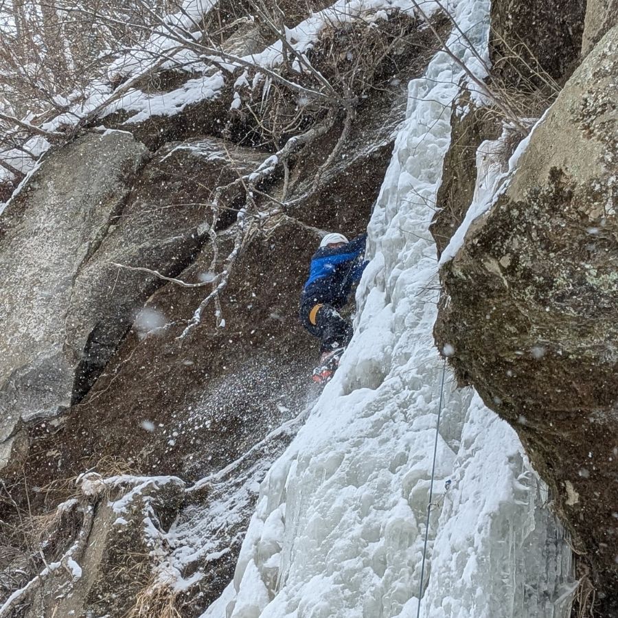 Struggling on the ice