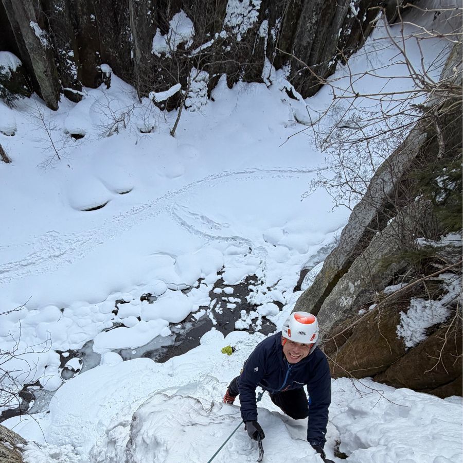 ice climbing experience winter mountains Hokkaido Japan