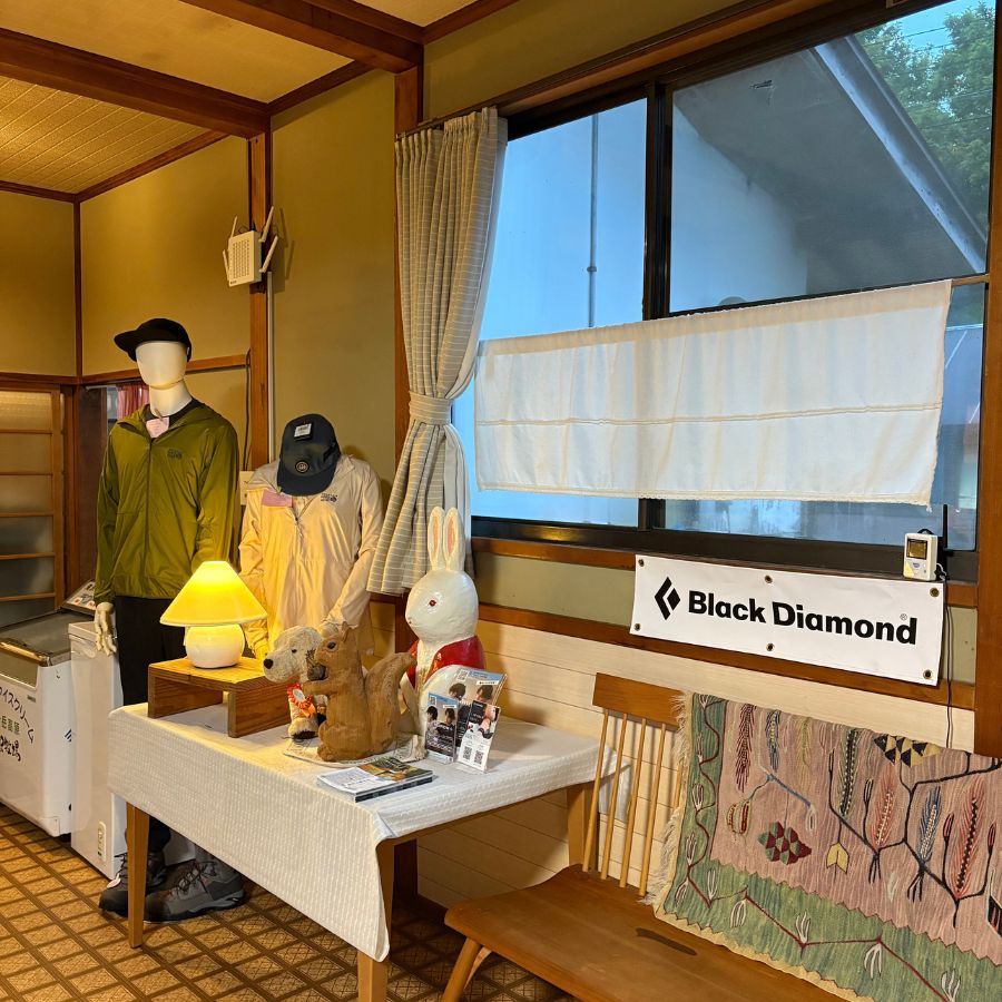 Winter climbing gear at Iwane Sanso