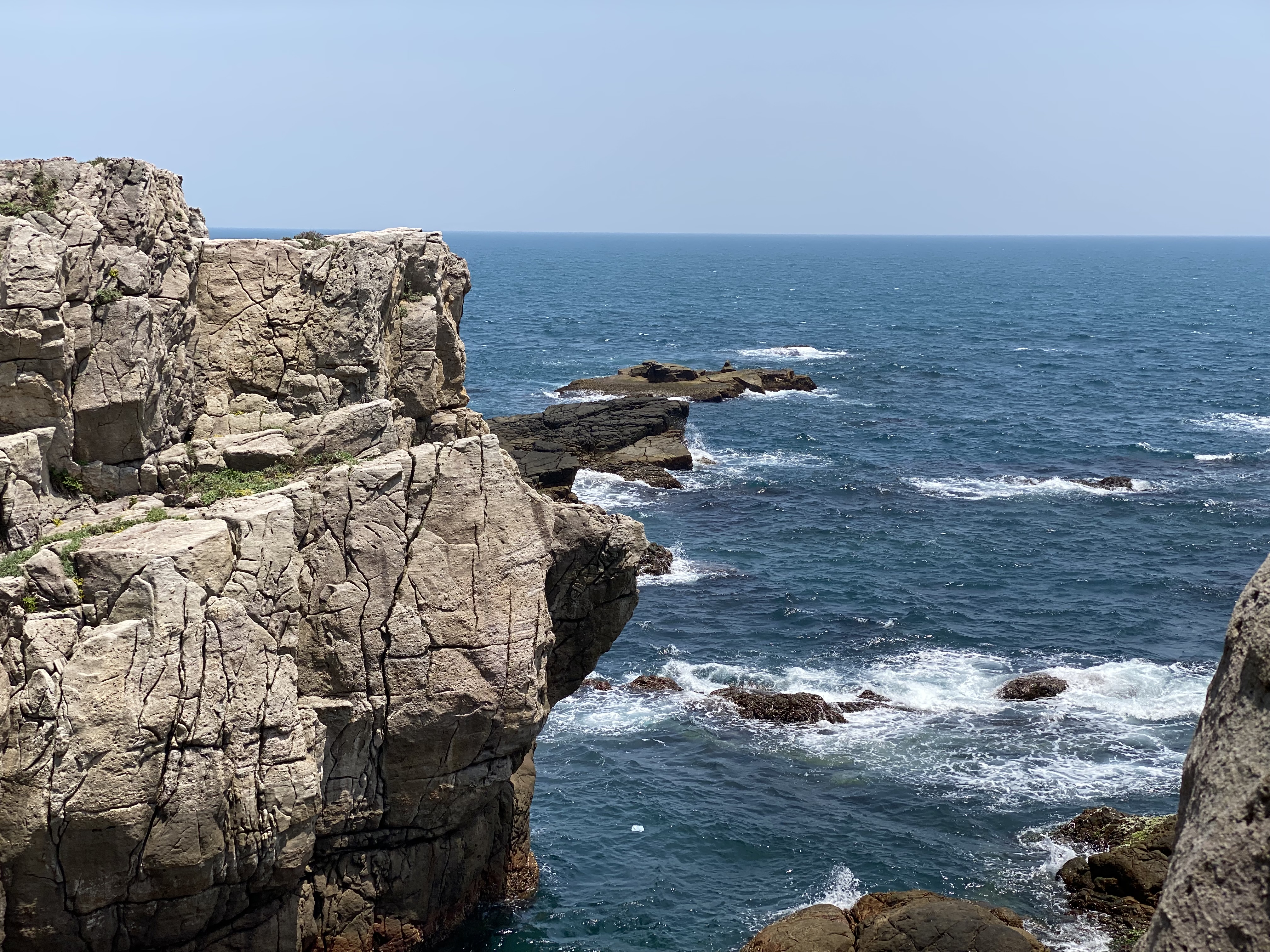 Preview of next blog: Cliffs at Longdong