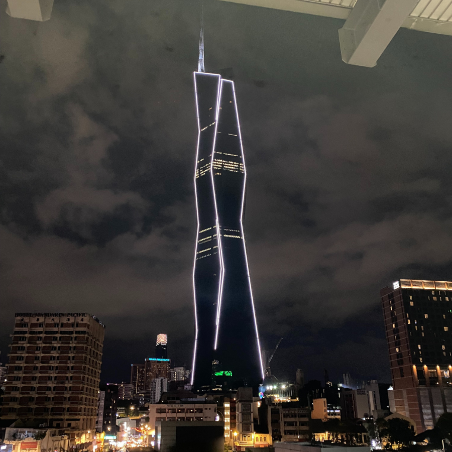 Kuala Lumpur skyline at night