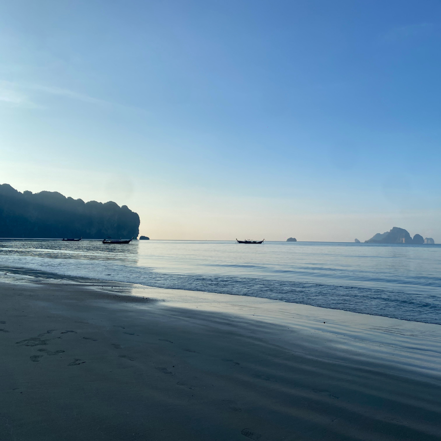 View of Ao Nang from Noppharat Thara Beach