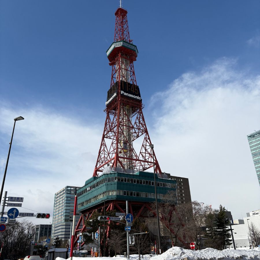 Sapporo TV Tower winter