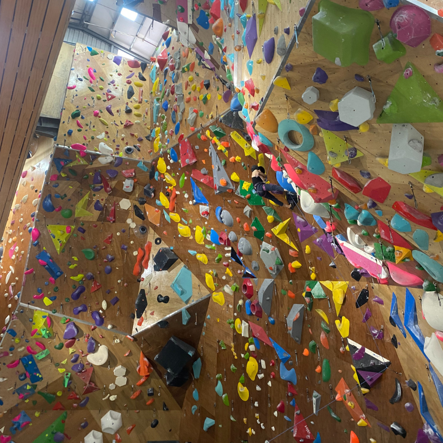 Impressive lead wall at T-UP